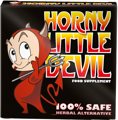 HORNY LITTLE DEVIL Natürliche Potenzpille für Männer